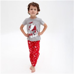 Пижама новогодняя детская KAFTAN "X-MAS GAMES" размер 28 (86-92 см)