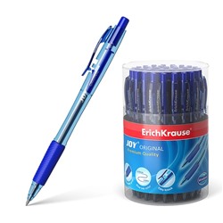 Ручка шариковая автомат ErichKrause JOY Original, комфортное письмо, синяя