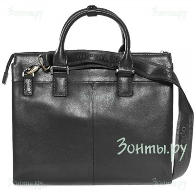 Кожаная сумка-портфель Malgrado BR09-699С2311 Grey
