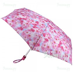 Плоский мини зонтик Fulton L501-3616 Floral Dream