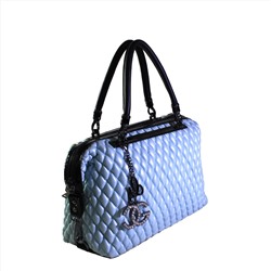 Стильная женская сумочка Tinel_Berrol из эко-кожи голубого цвета.