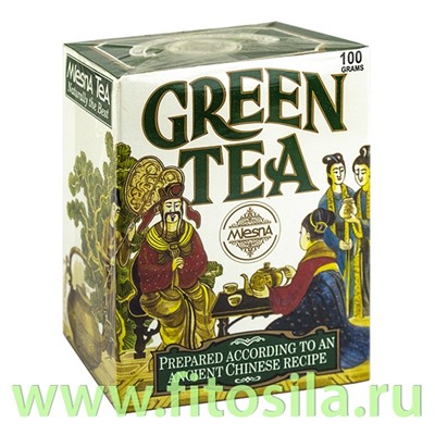 Чай зеленый "Green Tea" (Зеленый Чай) по китайской технологии 100 г