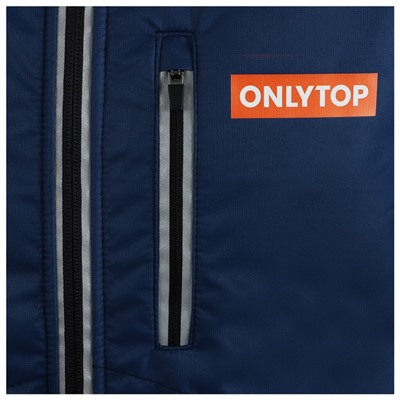 Куртка утеплённая ONLYTOP, navy, размер 48