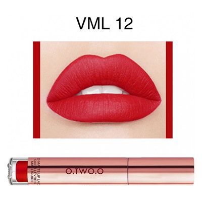 Блеск для губ O.TWO.O Liquid Matte Lip Lacquer № VML12 4 ml