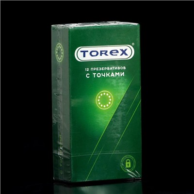 Презервативы «Torex» С точками, 12 шт.