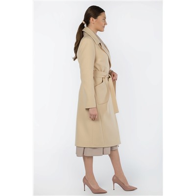 01-11191 Пальто женское демисезонное (пояс)