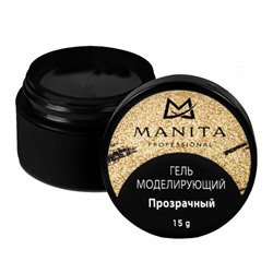 Manita Professional Однофазный моделирующий гель для наращивания №1, прозрачный, 15 г