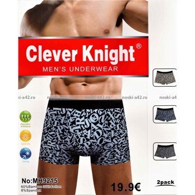 Трусы мужские боксеры Clever Knight (СЛАВА) арт. МН 9215 (9216)