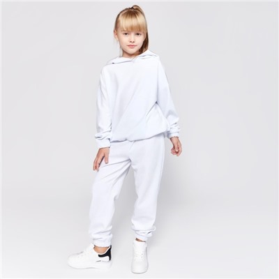 Комплект детский (худи, брюки) MINAKU: Casual Collection KIDS цвет белый, рост 104