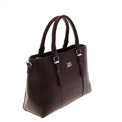 Стильная женская сумочка Floren_France из эко-кожи цвета темного рубина.