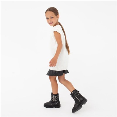 Юбка для девочки, цвет чёрный, рост 104 см