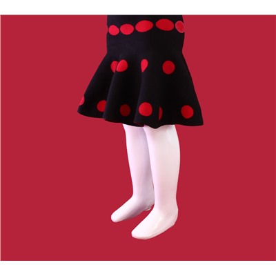 Обхват талии 54-58. Стильная детская юбка Velon черного цвета с классическим принтом.