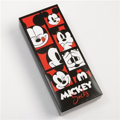 Набор носков "Mickey Mouse", Микки Маус, 5 пар, 25-27 см