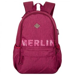 Школьный Рюкзак Across Merlin светло-фиолетовый A7288-04