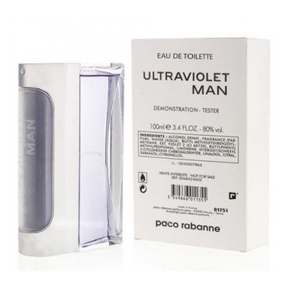 Tester Paco Rabanne Ultraviolet For Men 100 ml