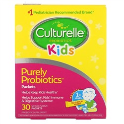 Culturelle, чистые пробиотики для детей, 30 порционных пакетиков