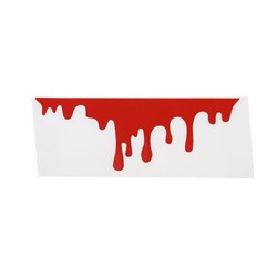 Наклейка на авто 3D, "Кровь", 20×7 см