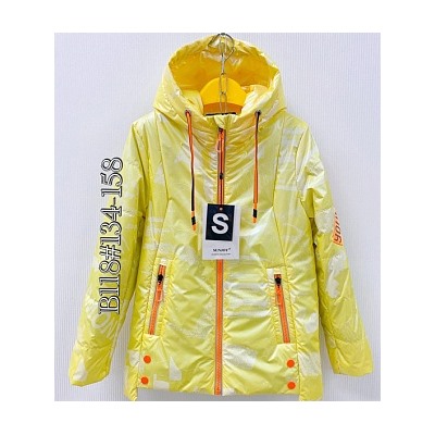 J118Zh Демисезонная куртка для девочки Sunjoy (134-158)
