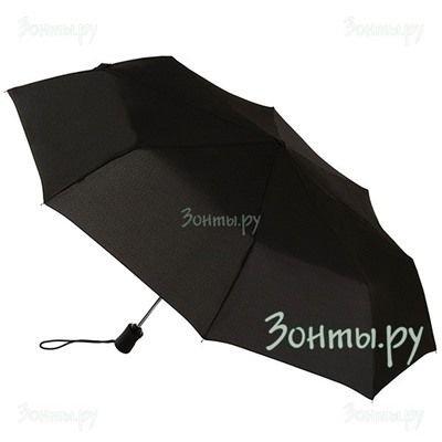 Черный зонт Fulton L345-001 Black Open&Close-3
