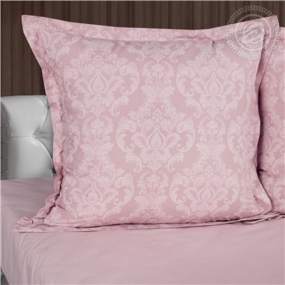 Комплект постельного белья из поплина Византия - розовый