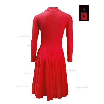 Рейтинговое платье Р 41-011 ПА ярко-красный