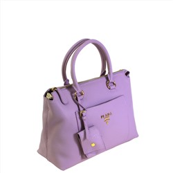 Стильная женская сумочка Plada_Fels из натуральной кожи цвета фиолетовой пудры.