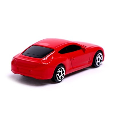 Машина металлическая BENTLEY CONTINENTAL GT, 1:64, цвет красный