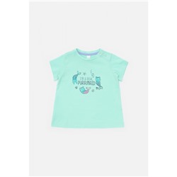 Блузка детская для девочек Antiguo бледно-зеленый