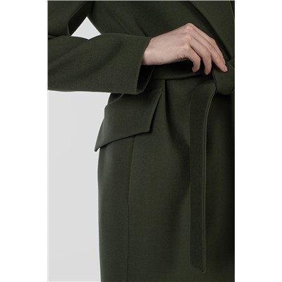 01-11675 Пальто женское демисезонное (пояс)
