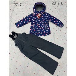 7717Ts Демисезонный костюм для девочки Meitesi (92-116)