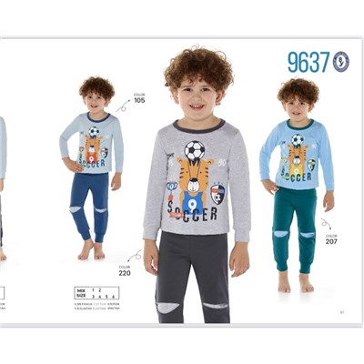 Пижама для мальчика, арт. 9637-207