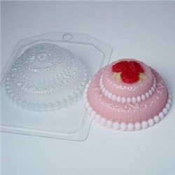 Форма пластиковая (УГЩ) - Торт мини с розами арт.0637