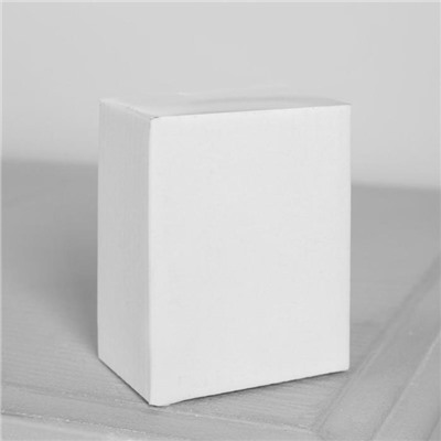 Фигура керамическая световая "Домик зимний" 6 см, 1 LED, AG13*2, ТЁПЛОЕ БЕЛОЕ