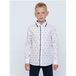 CWJB 63169-20 Рубашка для мальчика,белый