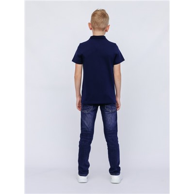 CWJB 63158-41 Рубашка-поло для мальчика,темно-синий