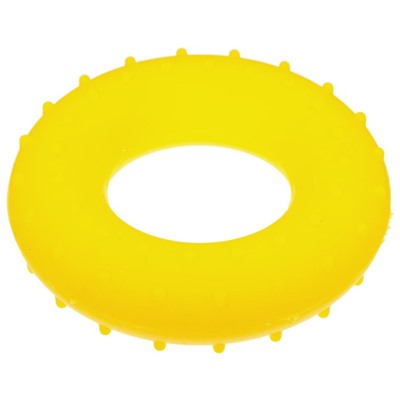 Эспандер кистевой, массажный 7 см, нагрузка 20 кг, цвет жёлтый