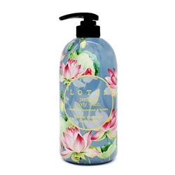 Jigott Парфюмированный гель для душа с экстрактом лотоса / Lotus Perfume Body Wash, 750 мл