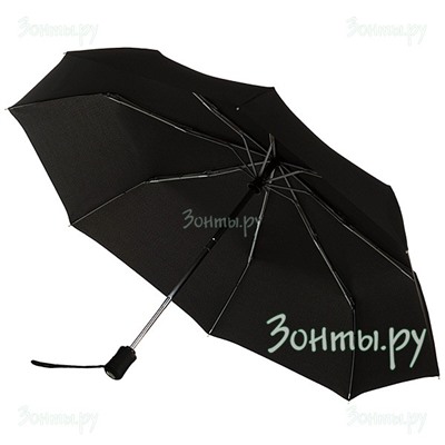 Черный зонт Fulton L345-001 Black Open&Close-3