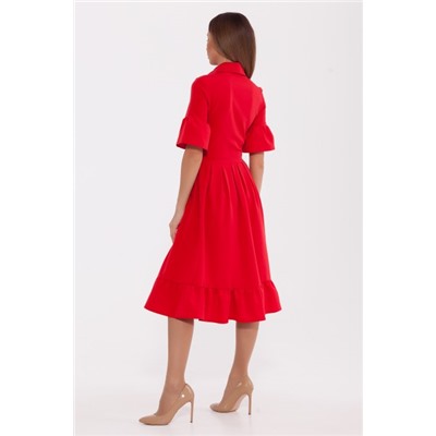 Платье 821 Красный