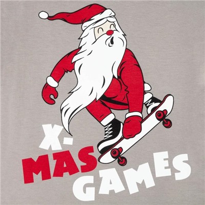 Пижама новогодняя детская KAFTAN "X-MAS GAMES" размер 28 (86-92 см)