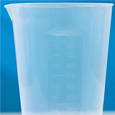 Мерный стакан Доляна, 1 л, цвет прозрачный