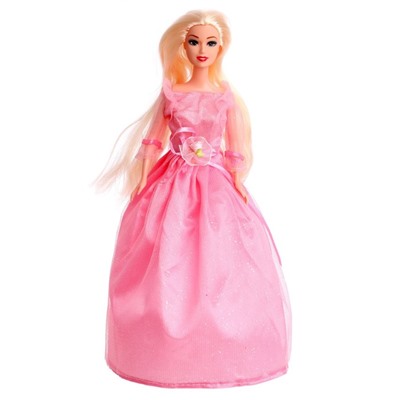 Кукла-модель «Принцесса» в платье, длинные волосы, МИКС