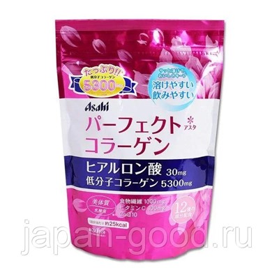 Asahi Perfect Collagen Powder коллаген и гиалуроновая кислота