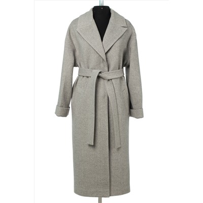 01-11195 Пальто женское демисезонное (пояс)