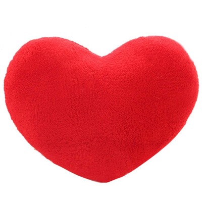 Мягкая игрушка "Сердце" плюшевая (размер 20 см)