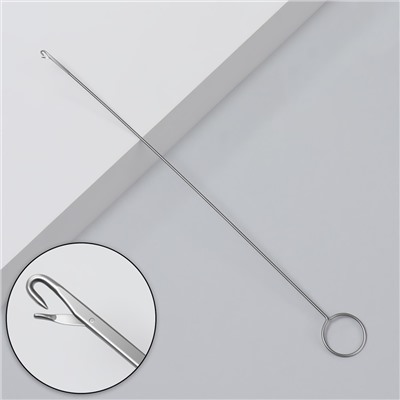 Крючок для мастера, 0,3 × 26,5 см, цвет серебристый