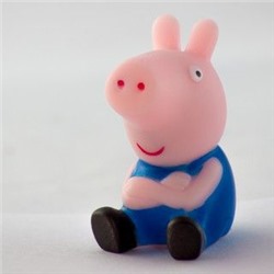 Силиконовая форма для МИНИ-мыла - 3D - Свинка Джордж