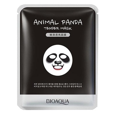 Маска для лица Bioaqua Animal Face Panda смягчающая 30 g