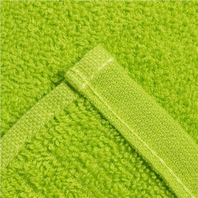 Полотенце махровое Радуга, 50х90 см, цвет зелёный