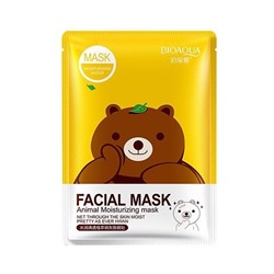 BioAqua Animal Moisturizing Mask (медведь)